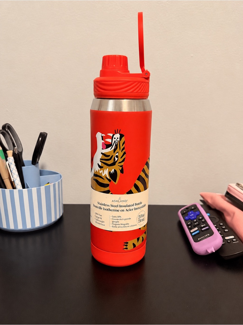 Ashland Tiger Stainless Steel Water Bottle